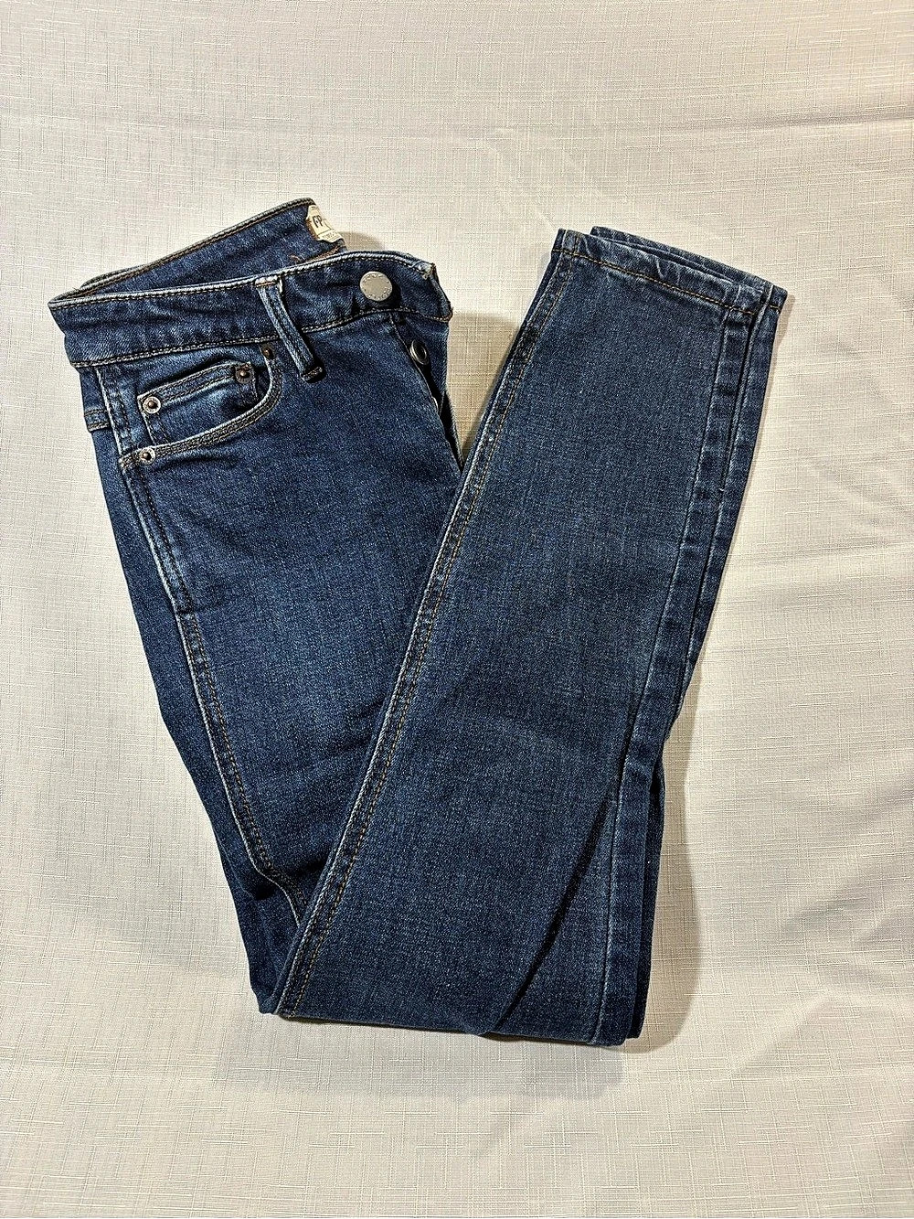 Free People Skinny Jeans Style 61855-16515125 Blue Waist 28